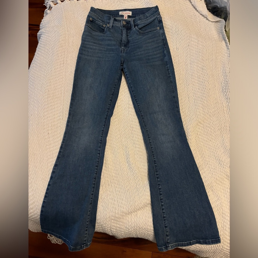 Lucky Brand Stevie High Rise Flare